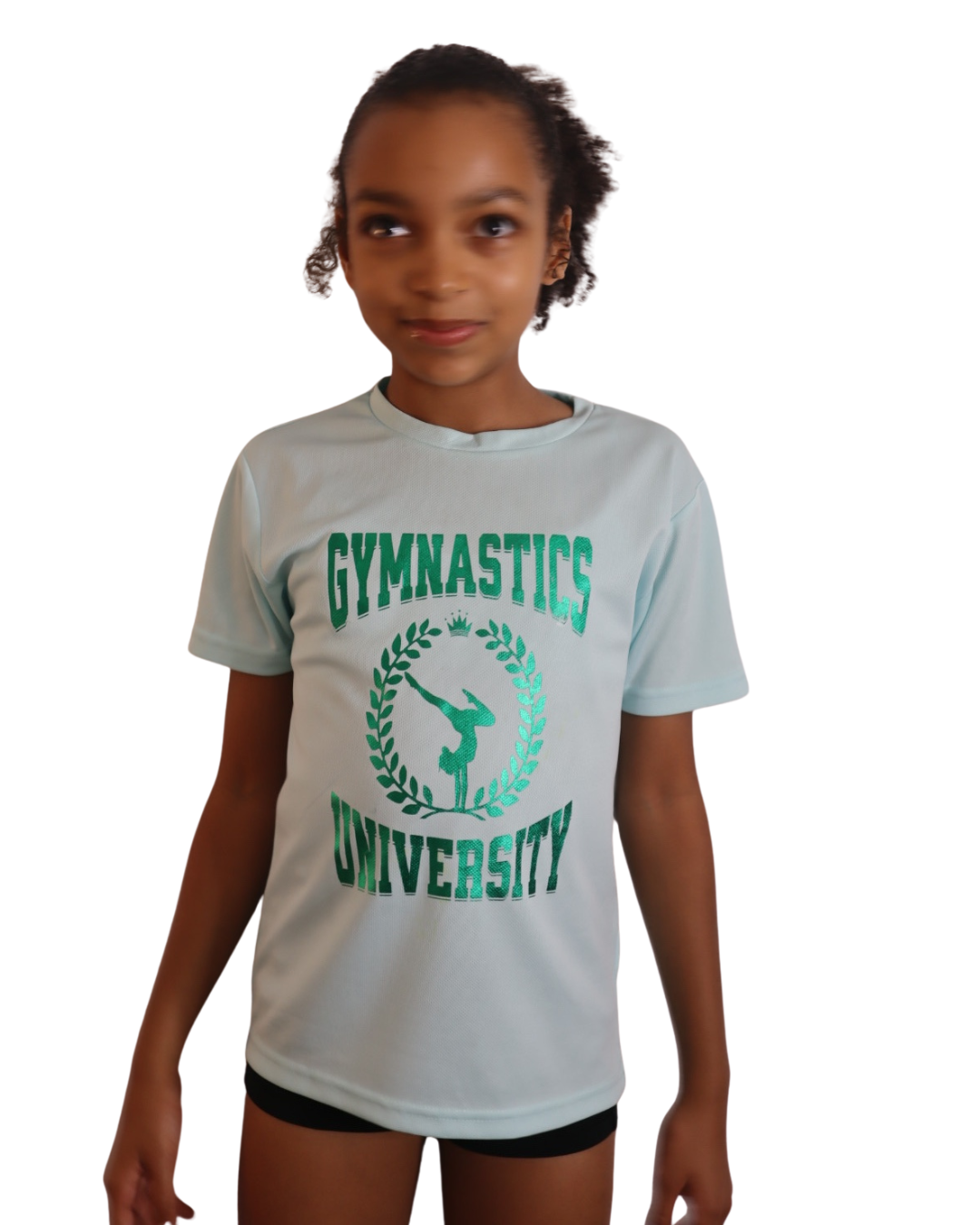 Green sports Gymnastics University t-shirt